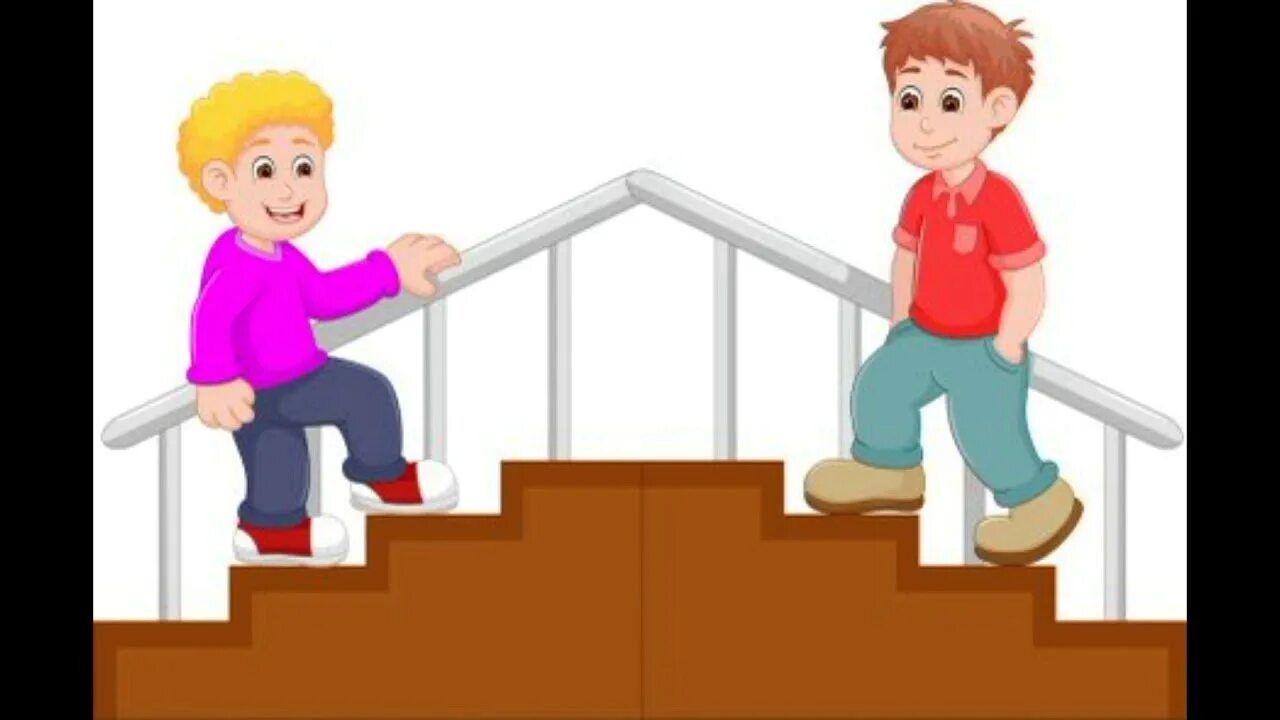 Мальчик поднимается по лестнице. Ступеньки на прозрачном фоне. Лестница для детей. Мальчик на лестнице. Мальчик идет по ступенькам.