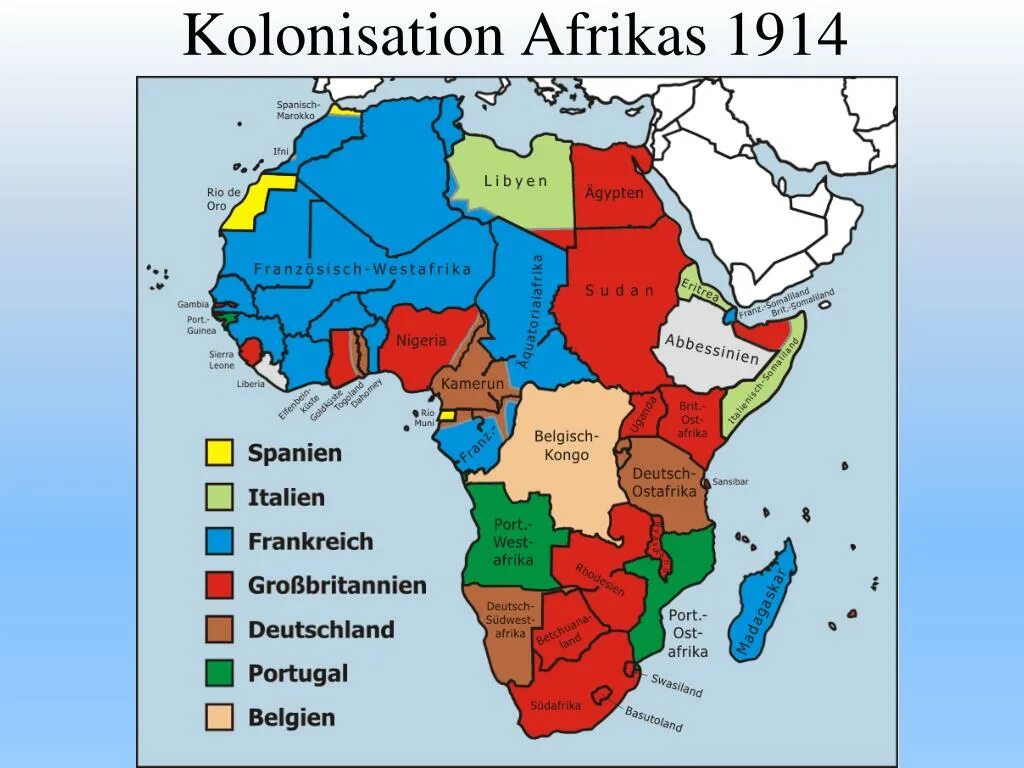 Колонии Испании в Африке в 20 веке. Колониальная Африка 1914. Колонии в Африке 1914. Карта колониальной Африки 20 век.