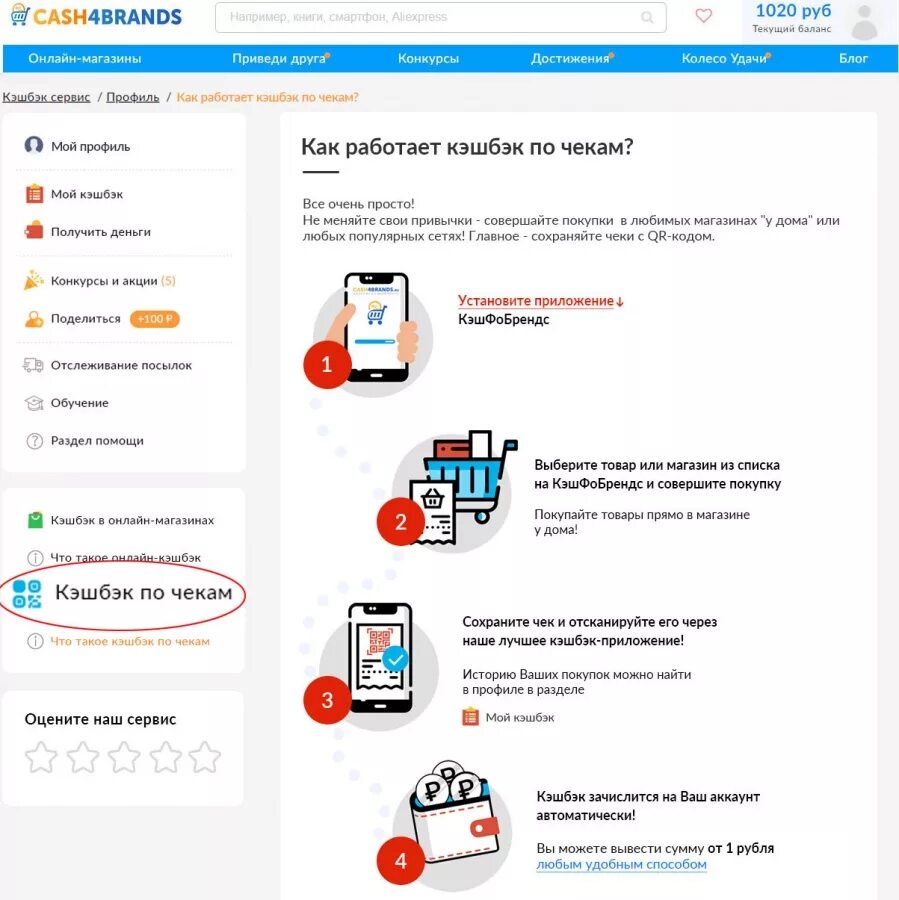 Как работает кэшбэк с чеков. Как работает кэшбэк с чеков