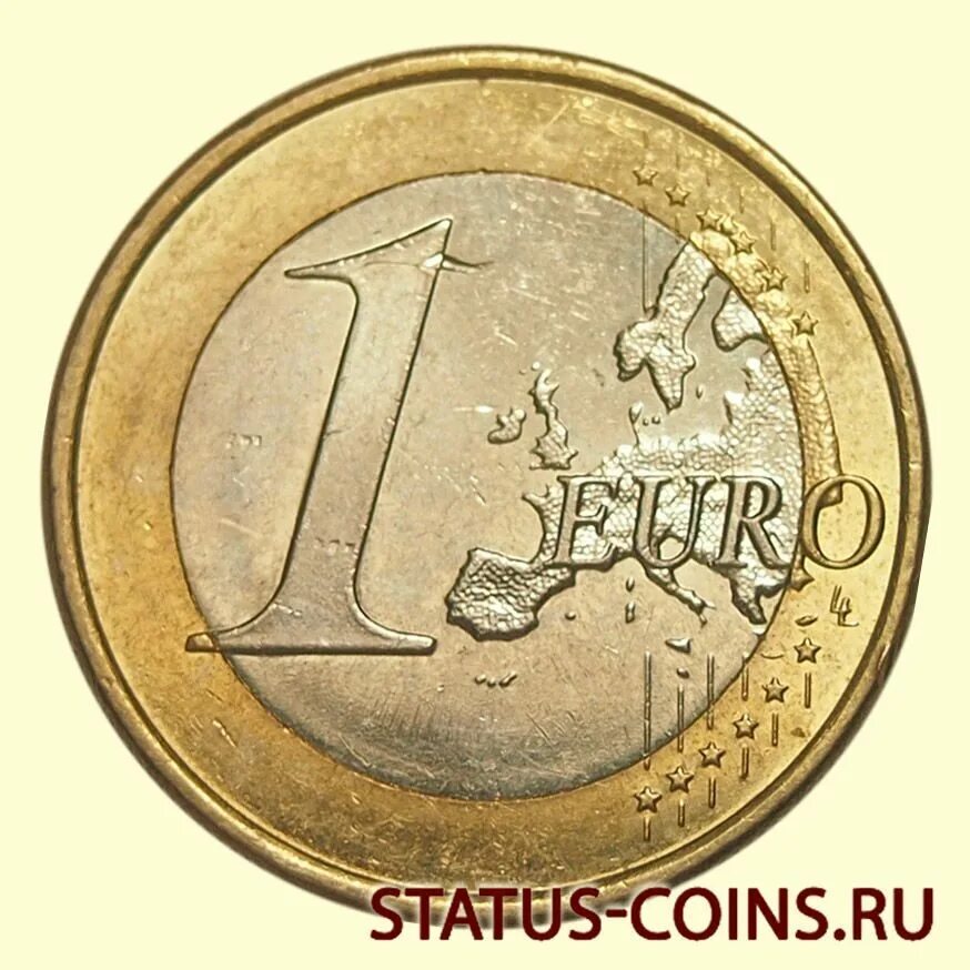 1 евро в российских рублях