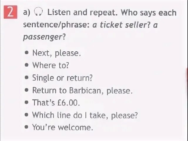 Say each