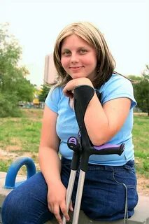 Disabled girl