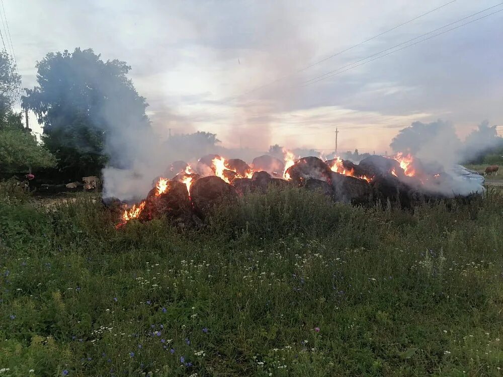 Что горит в липецке