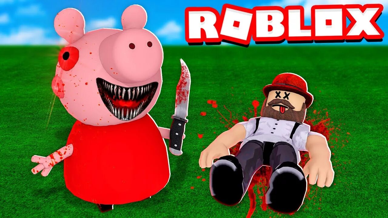 Piggy roblox hunt. Пигги игра в РОБЛОКСЕ. РОБЛОКС Свинка. Пеппа Пигги РОБЛОКС. Пигги хоррор РОБЛОКС.