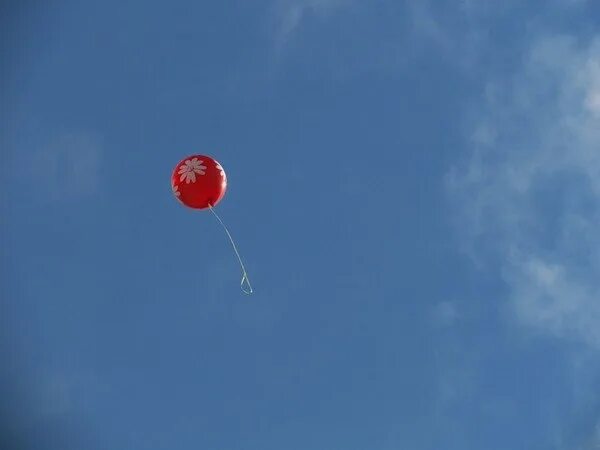 Шар возвращается обратно. Шарик улетел. Красный воздушный шарик. Шарики летят. Воздушный шарик улетает.