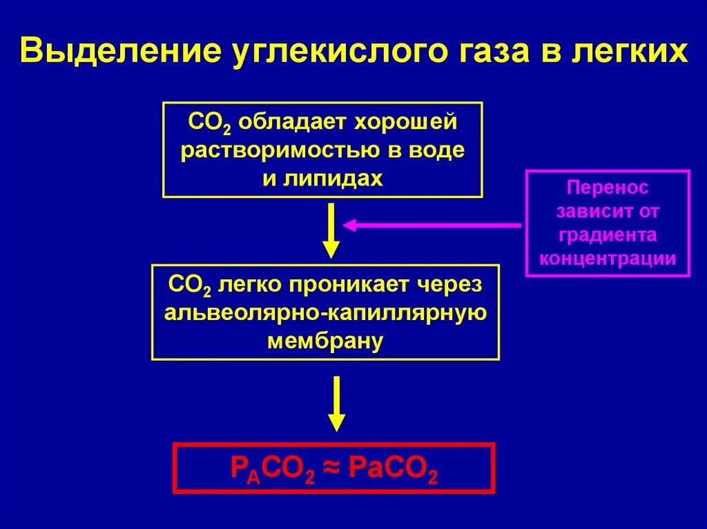 Выделение углекислого газа из воздуха