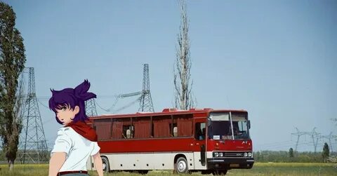 Автобус мокрое