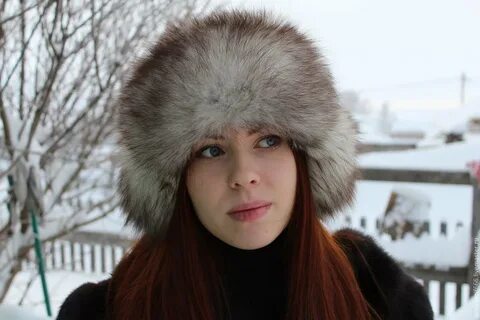 Красивая ушанка