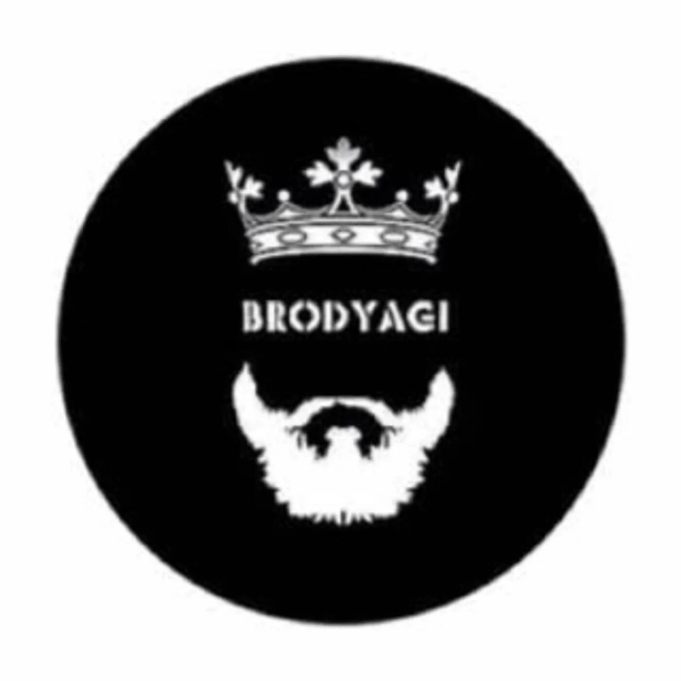 Brodyaga funk low pitched. Корона с бородой. Наклейка борода и корона.