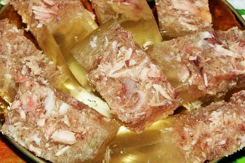 Как сварить прозрачный холодец из свиных ножек