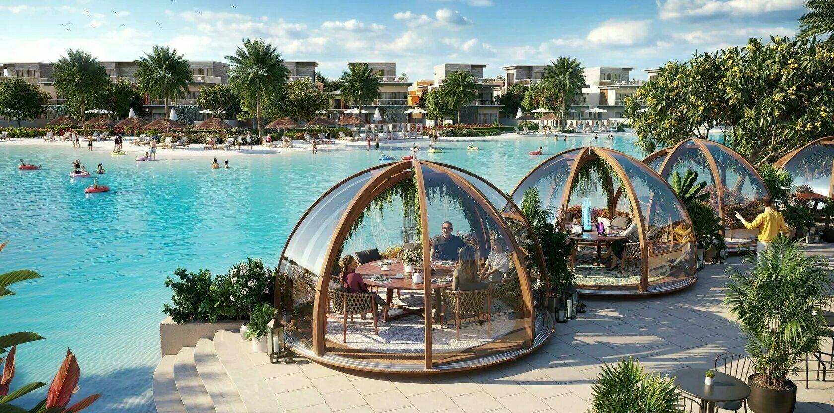 Lagoons Дубай. DAMAC Lagoons Дубай. DAMAC Lagoons Malta Дубай таунхаусы. Damac lagoons