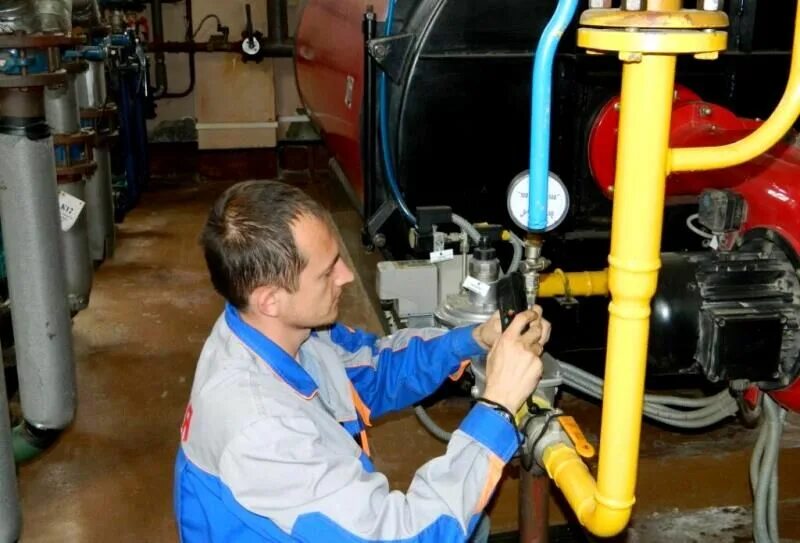 Испытания работающего котла