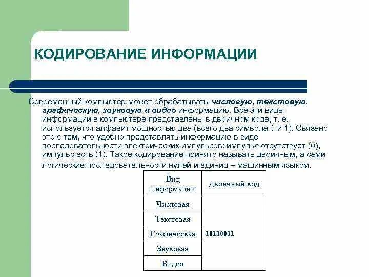 С помощью компьютера информацию можно