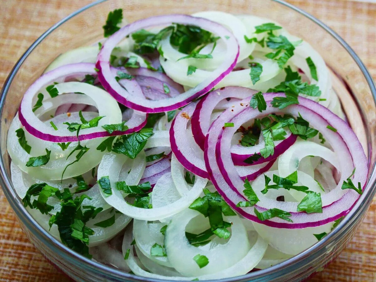 Маринованный лук вкусные рецепты фото