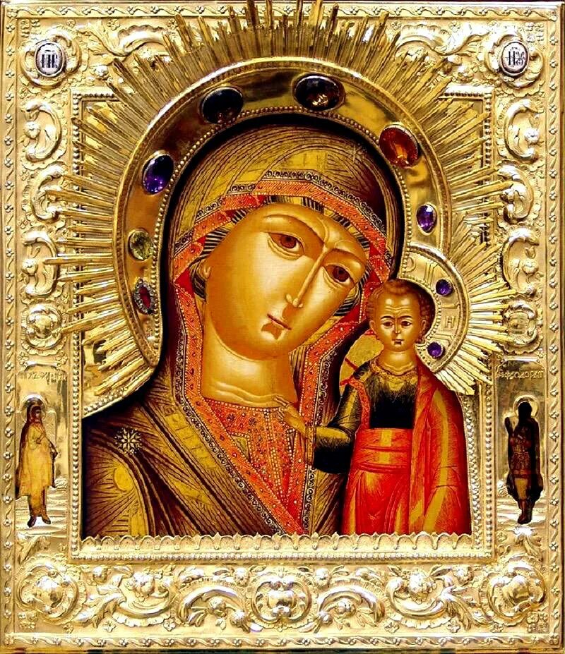 Казанская икона божией фото
