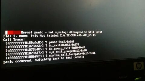 Panic not syncing