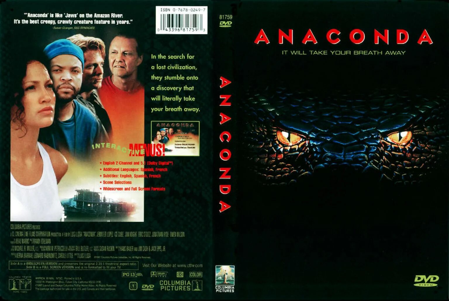 Родственный обмен рассказ ждановны последняя глава. Anaconda 1997 VHS обложка. Анаконда 1997 DVD Cover. Анаконда 1997 Постер. Анаконда 1997 обложка двд.