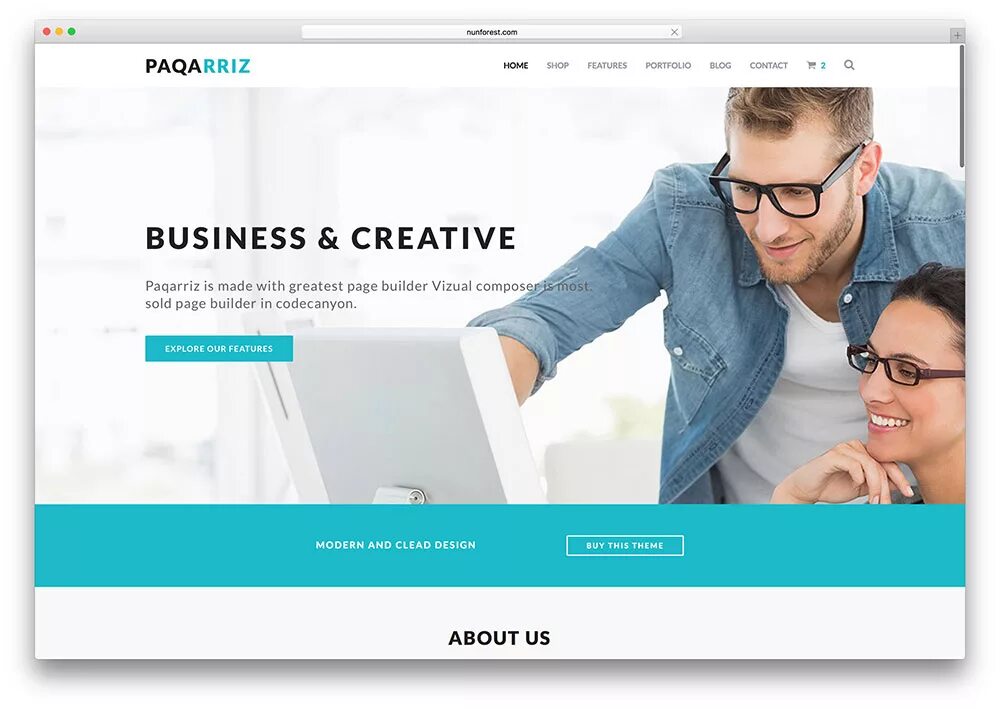 Main website