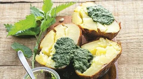 Картофель крапива