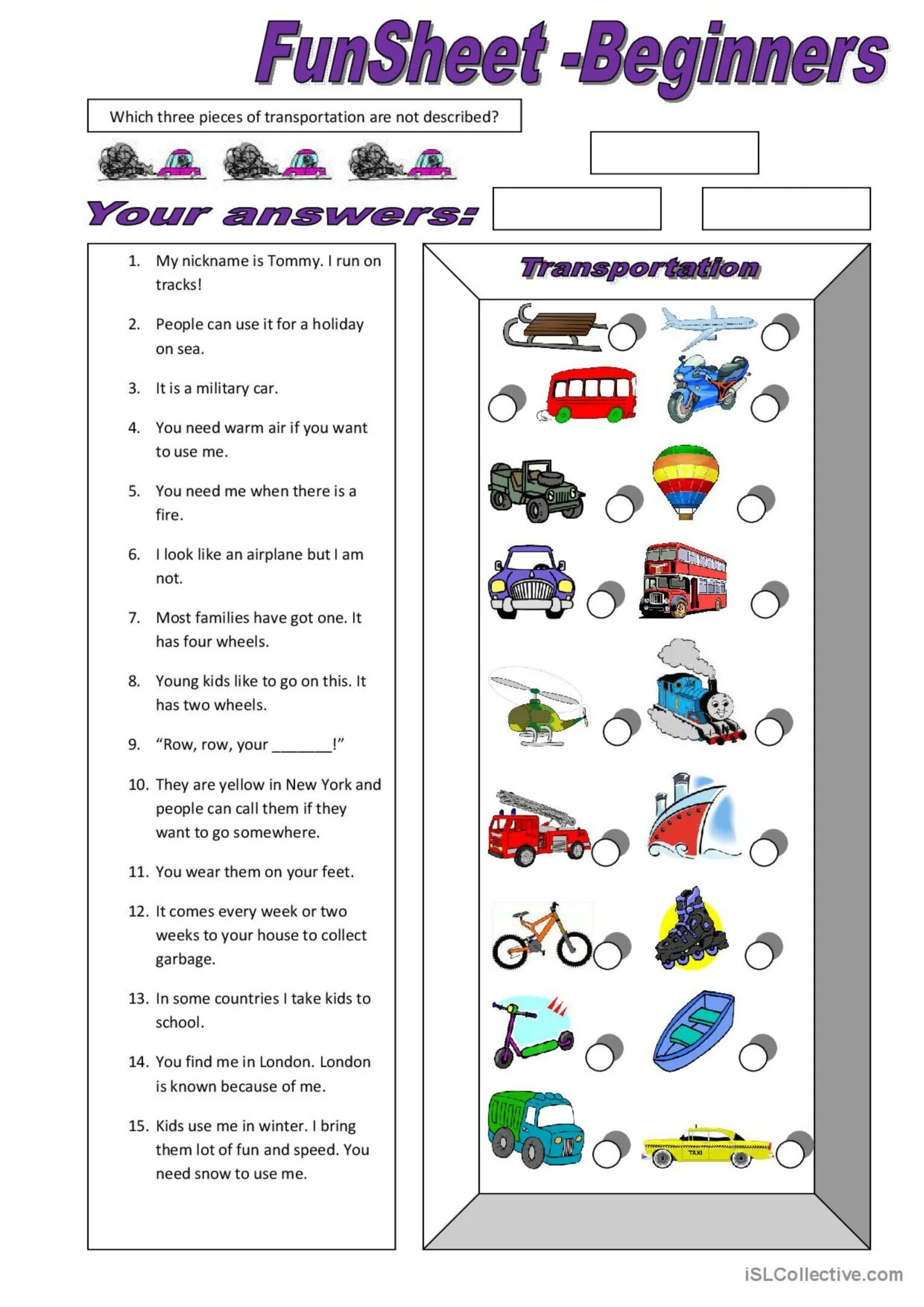 Complete topic. Задания по теме транспорт на английском языке. Транспорт Worksheets. Means of transport упражнения. Means of transport задания.