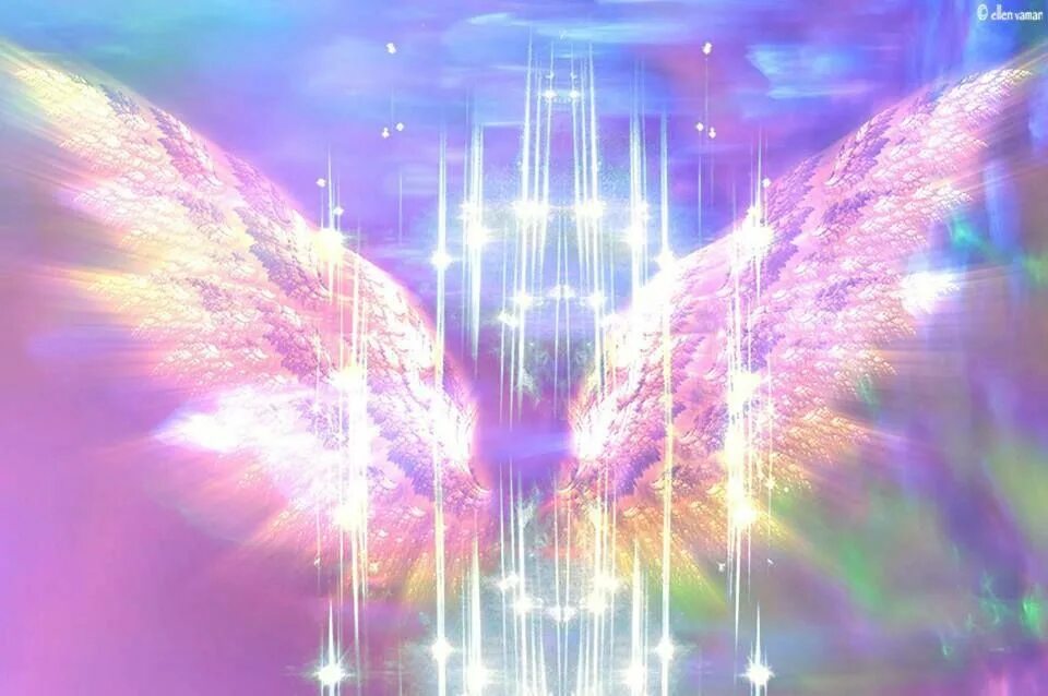 Second coming angel. Радужные крылья ангела. Цвета ангелов и архангелов. Ангельские цвета. Паттерн ангел.