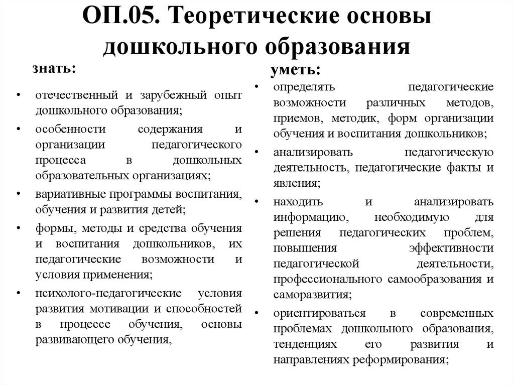 Теоретические основы дошкольного образования. Теоретические основы обучения. Основы теории дошкольного образования. Теоретические основы воспитания дошкольников.