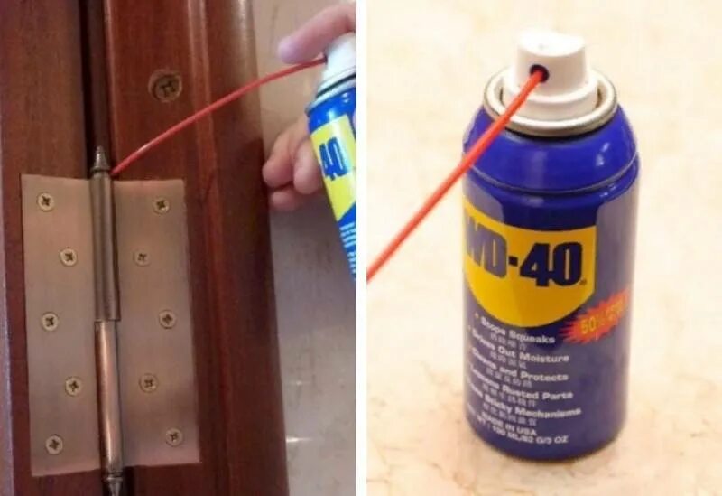 Смазать двери квартире. Wd40 скрипа дверей. Смазка петель межкомнатных дверей. Смазка для дверных петель межкомнатных дверей. ВД для смазки петель.