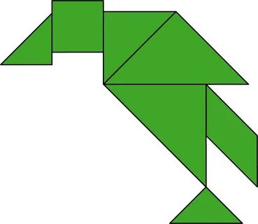#tangram #tangrambirds, #tangramforkids Tangram Birds eagle Tangram, Budgerigar,