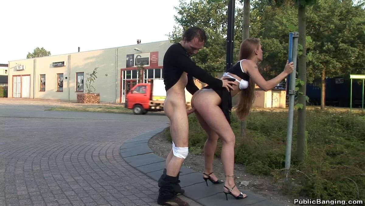 Секс На Улице Города