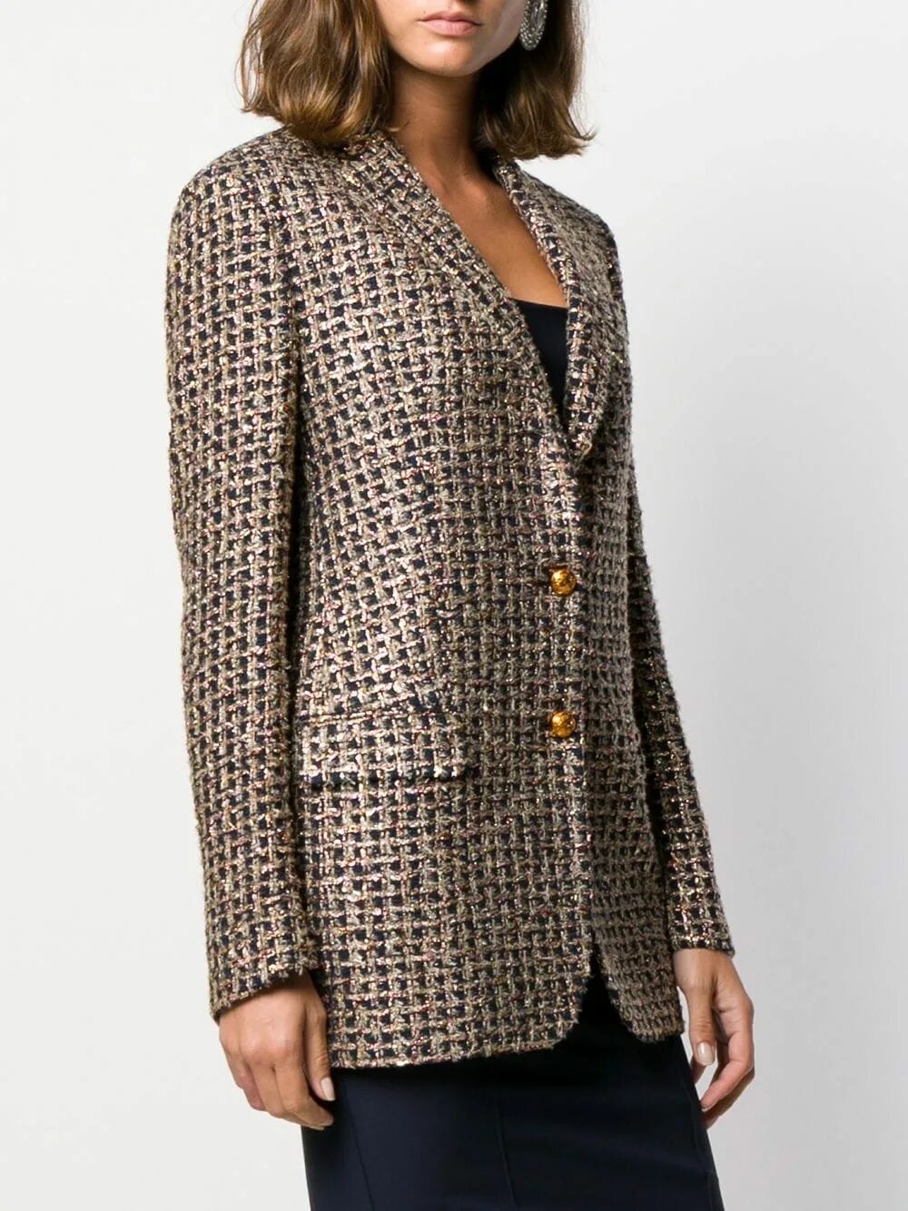 business casual outfit tweed trench coat Fashion jackson, Blogger street style, 