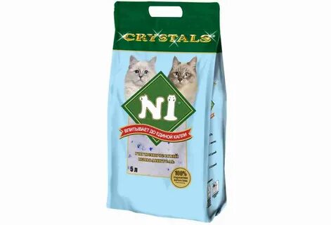 Кошачий наполнитель crystals