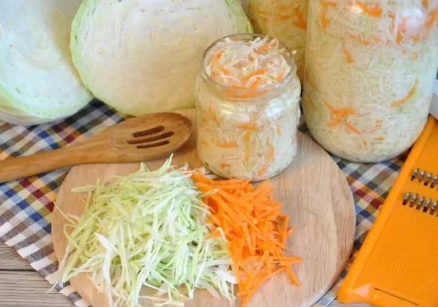 Как вкусно заквасить капусту без уксуса