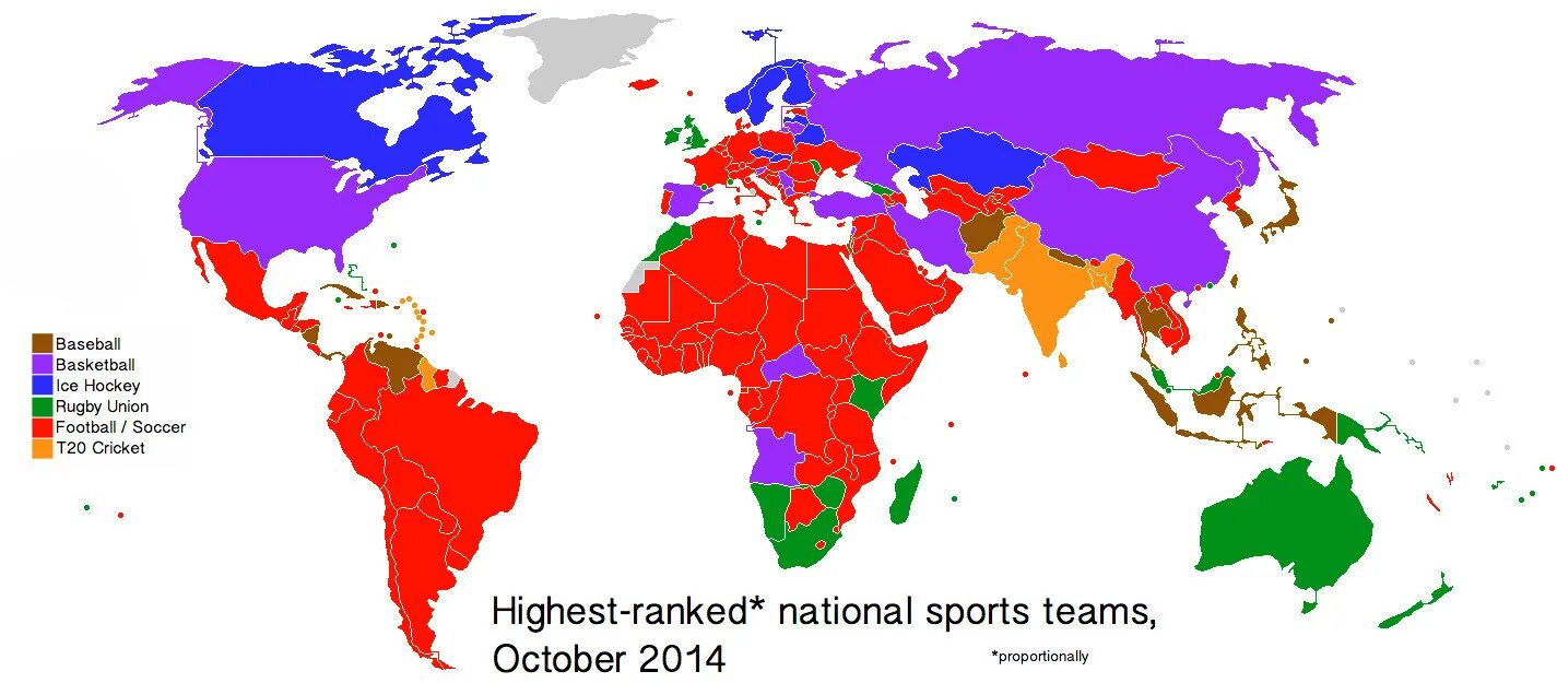 National Sport of a Country. Ilga World Rank.