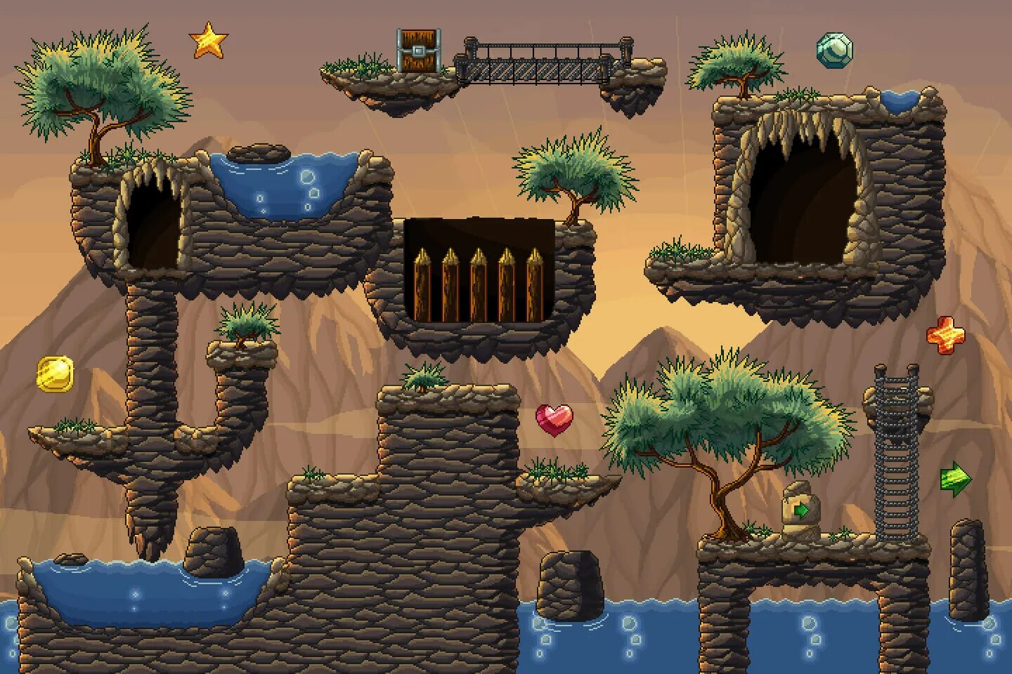 Как создать платформер. Tileset 2d platformer. pixel art тайлсет платформер. ассеты 2д. tileset platformer пустыня.