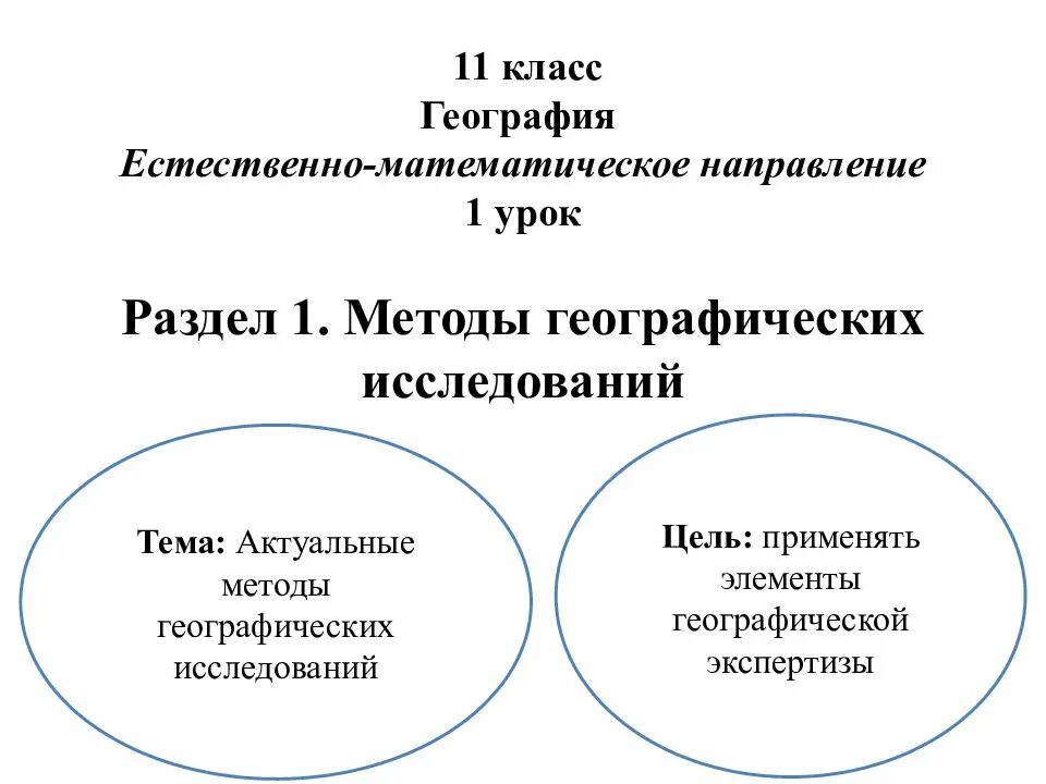 Естественно математическое направление. Методы географической экспертизы. Естественное математическое направление. Комплексная географическая экспертиза.