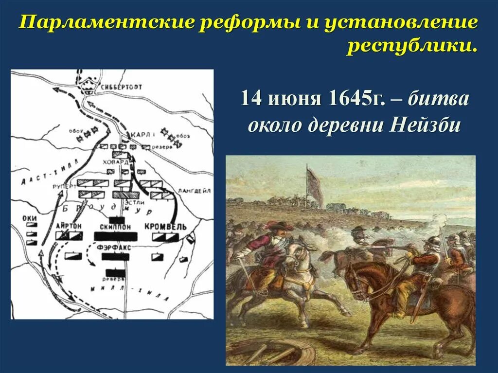 Битва при Нейзби 1645. Сражение при Нейзби в Англии 1645. Битва Нейзби Кромвель. Установление республики в россии