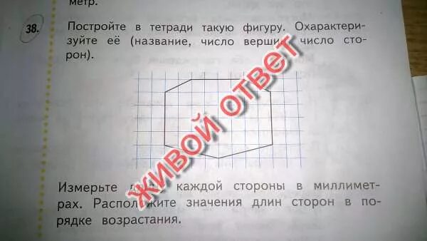 Начерти в тетради такую фигуру. Начерти в тетради такую фигуру