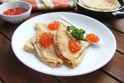 Картинки блины с икрой красивые