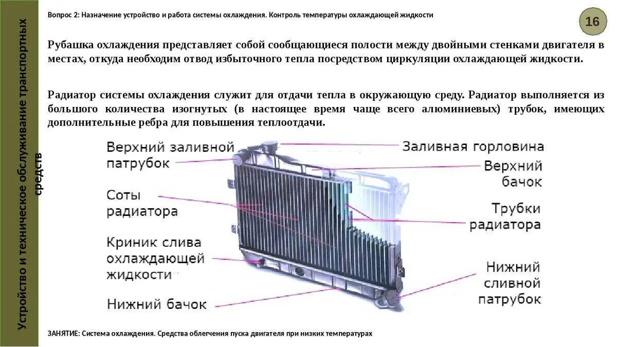 Система охлаждения двигателя назначение устройство и работа. Конструкция радиаторов охлаждения двс. опишите назначение и устройство радиатора системы охлаждения. устройство радиатора автомобиля схема. радиатор автомобиля устройство и принцип работы.