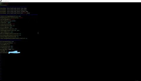 Bad config
