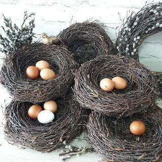 Как сделать гнездо из веток своими руками