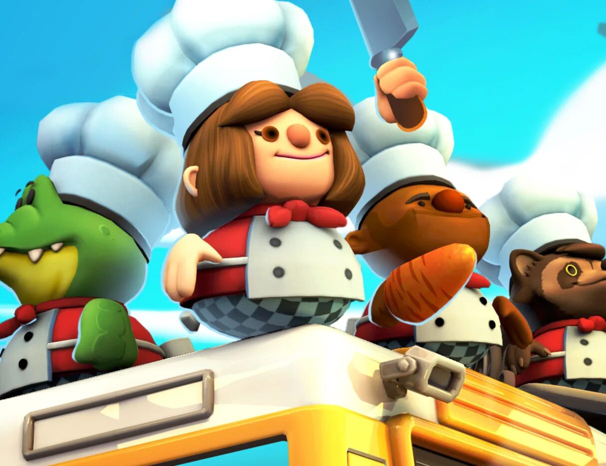 Overcooked! 1 & 2. Overcooked постер. Оверкукед. Overcooked! 1 & 2. Оверкукед.