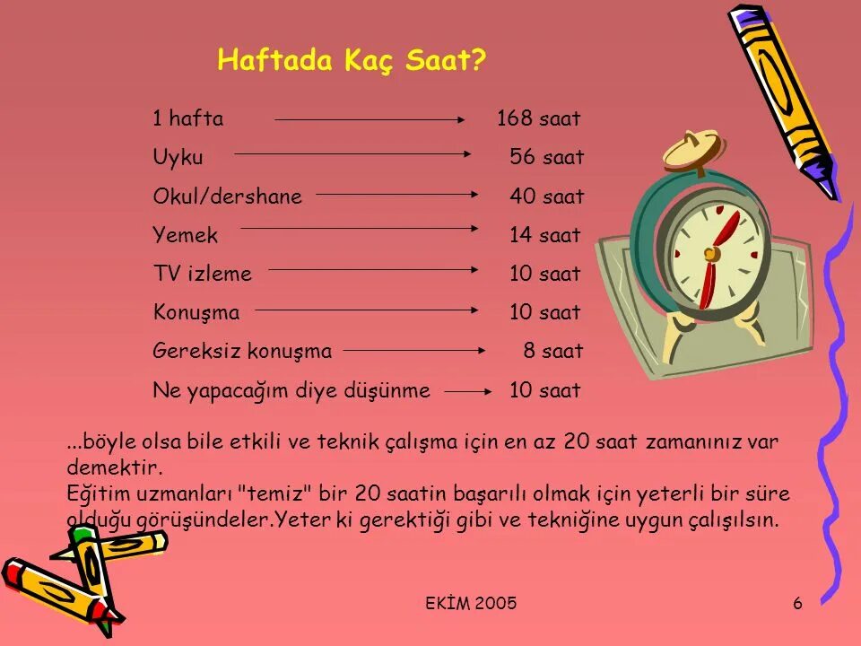 Bir kaç. 1 Hafta. 168 Saat. 1 Hafta neachi sekund.