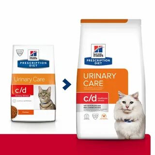 Hills prescription diet c d для кошек