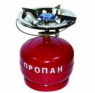 Плитка с газовым баллоном походная
