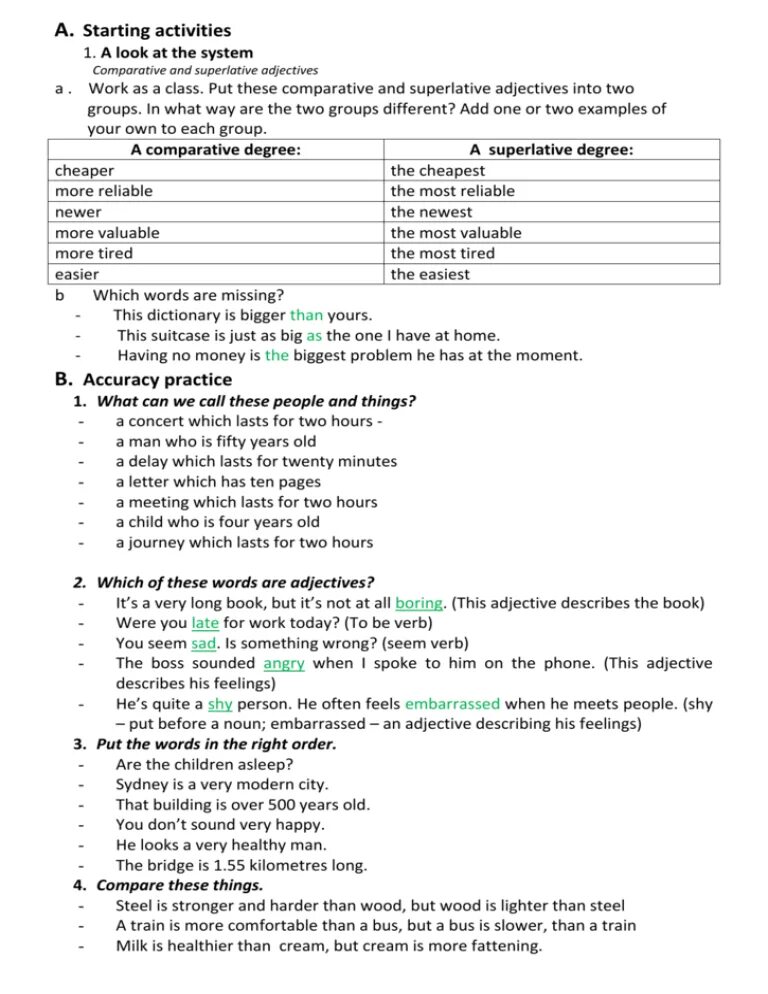 Write the comparative forms of these adjectives. Complete the sentences and use a comparative form ответ. complete the sentences using a comparative. complete the sentences using a comparative form older. complete the sentences using a comparative form older more important 105.1 ответы.