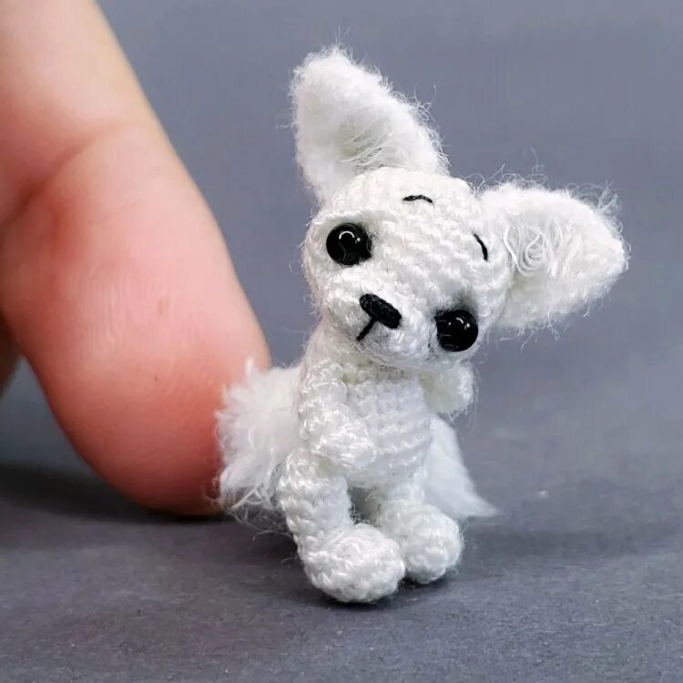 Микро игрушки. Вязать микро игрушки.