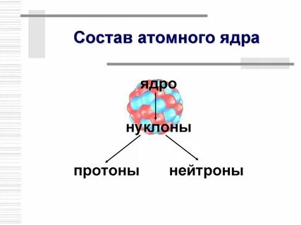 Общее название атомных ядер
