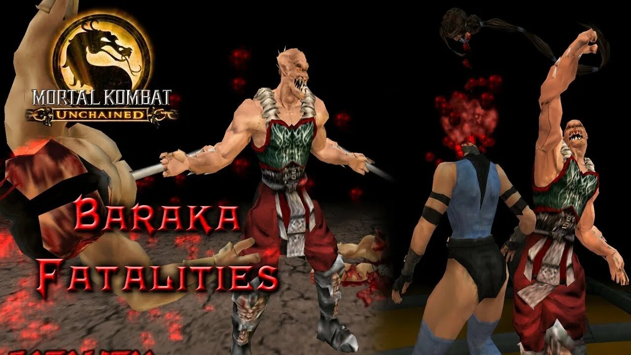 Как побеждать в мортал комбат. Mortal Kombat: Unchained. Mortal Kombat: Unchained Rus. Мортал комбат Барака фаталити. Мортал комбат на ПСП.