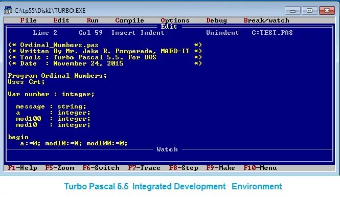 Pascal версия. Turbo Pascal 5.0. Turbo Pascal 5.5. Код на турбо Паскале. Турбо Паскаль приложение.